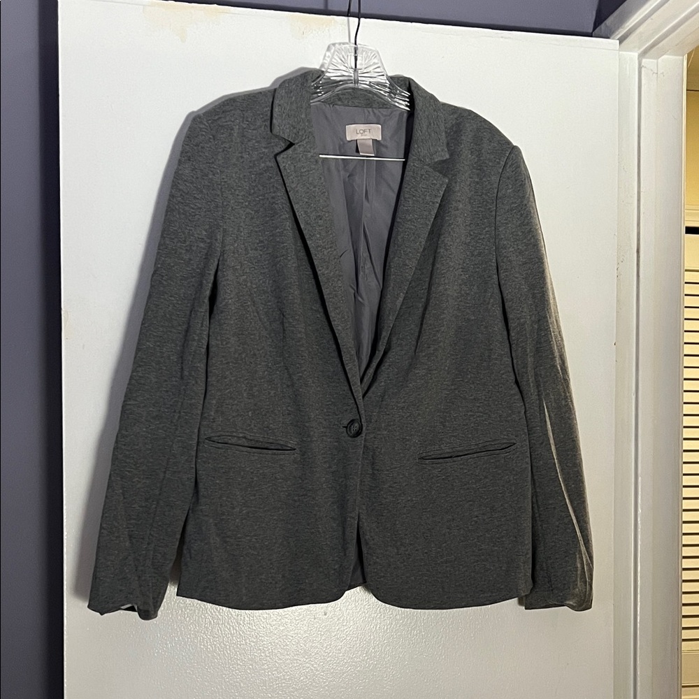 LOFT Charcoal Women's Blazer